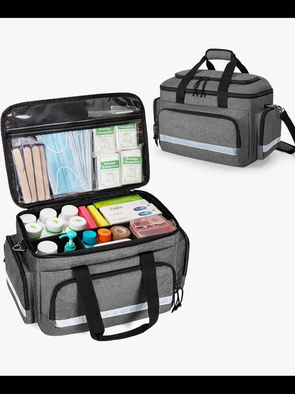 Damero Medical Trauma Bag, First Aid Bags Empty Medical Bag